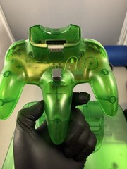 N64 Funtastic Jungle Translucent GREEN Nintendo 64 Gaming Console Excellent Cond