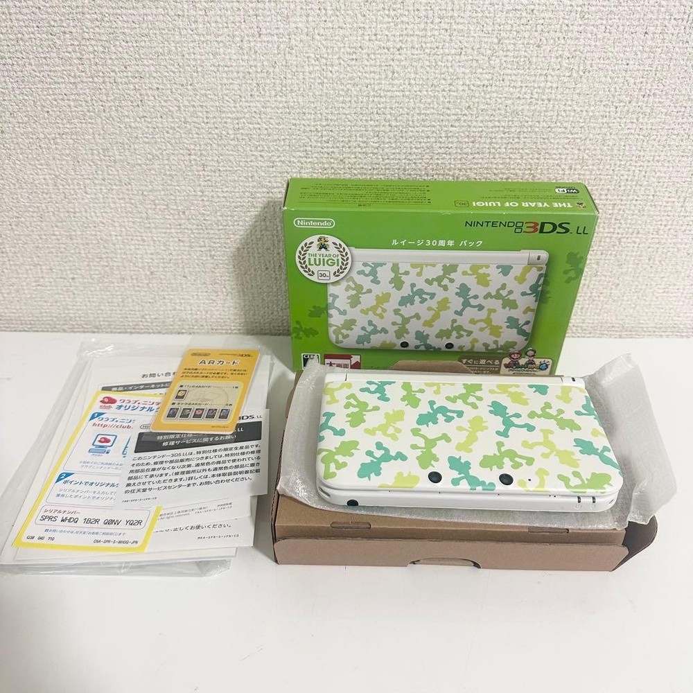 3DS/2DS/DS Class Nintendo 3Ds Ll Luigi 30Th Anniversary Pack Complete Item Japan