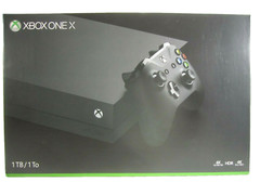 New! Microsoft Xbox One X Black 1TB Video Gaming Console w/ Controller Sealed