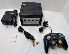 Nintendo GameCube Console OEM Controller & Power Supply W/128 MB Memory ~Tested