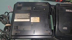 Sega CD Console Version 2 with Original Box, With Majesco Sega Genesis II, READ!