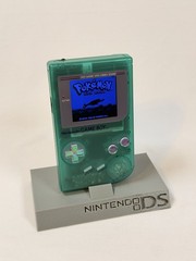 Customized & Upgraded Clear Teal/Green Nintendo Game Boy DMG – V5 IPS – WOW! 🤩