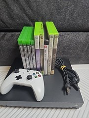 Microsoft Xbox One X 1TB Console Model 1787 Bundle + 1 Controller 9 Games