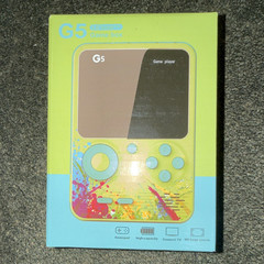 G5 Handheld Game System w/ TV Out, Backlit Screen, Green/Blue