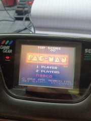 SEGA Game Gear Handheld System – Black W/3 Games Shown In Pics. – Tested