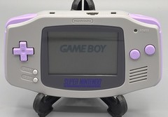 Game Boy Advance GBA SNES Purple Gray Console Custom Edition⭐️ Free Ship🇺🇸