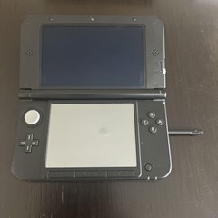 Nintendo 3DS XL LL Silver Black console Japanese ver. In Box Good stylus s1047