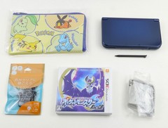 New Nintendo 3DS LL XL Console Dual IPS Metallic Blue Excellent / Region Free