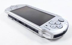 PSP 3000 MYSTIC SILVER CONSOLE Authentic Sony Japan Region Free Tested