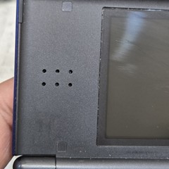 Nintendo DS Lite Blue/Black With 8 Games Pink Case & Charger
