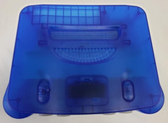N64 Vintage 90s Funtastic Translucent BLUE Nintendo-64 Gaming Console System A