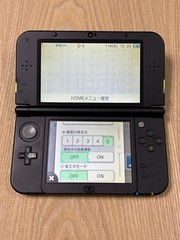 Nintendo New 3DS LL XL Lime Green Black Console Tested Working Japan Import
