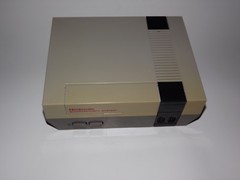 Nintendo NES System Console with hook ups, New 72 PIN & 2 Baseball Games -Tested