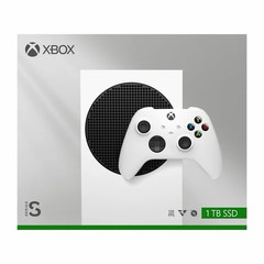 Microsoft Xbox Series S 1TB SSD White Console 4K UHD 120 FPS HDMI
