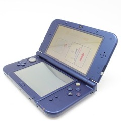 [ NEAR MINT ] NINTENDO NEW 3DS XL Metallic Blue Game Console From Japan 4111