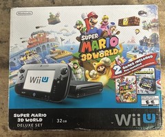NEW! Nintendo Wii U (Super Mario 3D World Deluxe Set)Open Box READ Description!!