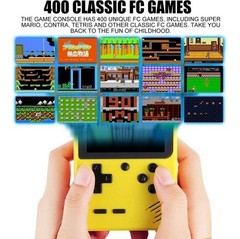 Game Box Plus Handheld Game 400 in 1 Transparent Game Console
