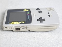 Nintendo GameBoy Color Gold/Silver Pokémon Special Edition Pikachu Pichu Tested