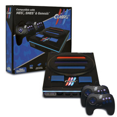 Old Skool Classiq 3 HD 3-IN-1 720p Retro Video Game System – Black