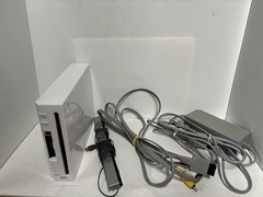 Nintendo Wii White Console – Tested & Working – RVL-001 GameCube Compatible