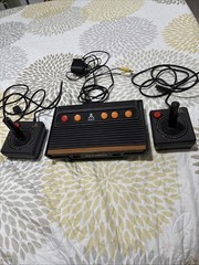Atari Flashback 3 Classic Game Console Two Controllers Tested Works Great.