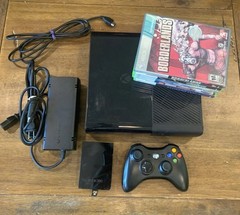 Xbox 360 E 1538 Console 250GB HDD Bundle, OEM Controller, Power, HDMI, TESTED!