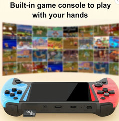 Q21 Retro Handheld Game Console 500 Built-In Games 3.5&Prime; Screen Portable NEW