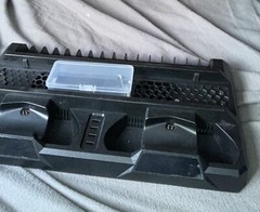 Playstation 4 Stand W 2 Controller Charging Ports And 16 Game Slots Cooling Fan