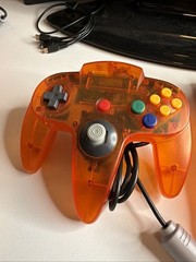 Nintendo 64 Console With Controller – Region Free – Fire Orange / Reshelled