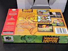 Super Smash Bros Remix V 2.0.1 N64 Cartridge In Box Nintendo 64 Inner Tray CiB