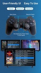 8K 64G HDMI TV Video Game Stick X8 Gaming Console Gamepad 2 Wireless Controller