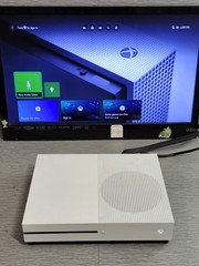Microsoft Xbox One S 500GB Console Model 1681 White AS-IS Parts Repair Only