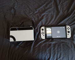 Nintendo Switch OLED Model White 64GB Dockable Handheld Console w/ Dock
