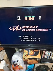 Midway Classic Arcade Classics Vol 1 Plug Play TV Joust, Gauntlet & Defender