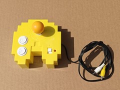NAMCO Bandai PAC-MAN TV Plug N Play 12 in 1 Video Game Joystick Controller 2012