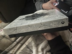 Microsoft Xbox One X Limited Edition Console Gray Black 4K UHD Special Edition