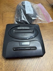 SEGA Genesis Model 3 Black Home Console Composite RCA Under 480p