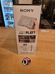 BOX ONLY Sony PlayStation Classic Mini 2018 Edition Video Game Console PS1