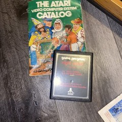 Atari Video Computer System CX2600A, MODERN TV Connect Coaxial ADAP Tested