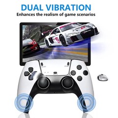 128G HDMI TV Video Game Stick M15 4K Gaming Console Gamepad 2 Pack Controller