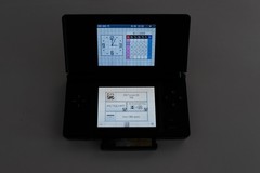Nintendo DS Lite USG-001 Onyx Black Console w/ nice box ALL OEM matching serial
