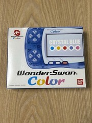 WonderSwan Color Crystal Blue Console Boxed Tested Working Japan