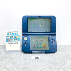 [EX+1] New Nintendo 3DS LL XL Metallic Blue console NTSC-J RED-001 26-06-26