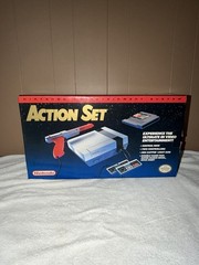NES Nintendo Entertainment System Action Set – Complete In Box – Tested/Working