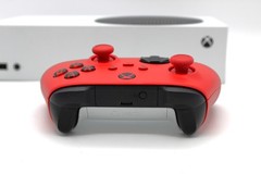 Microsoft Xbox Series S 512GB White Console Bundle w/ Red Wireless Controller