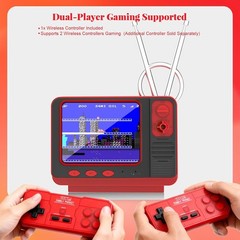 Retro Game Console – JALECO + 168 Classic Games, 2.4G Wireless 2-Player, 3.0 …