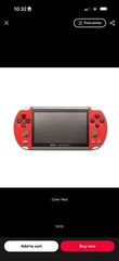 MP5 X7 4.3in Handheld Game Console Dual Joystick TV Out 8GB 480p