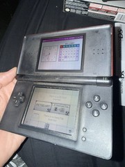CIB Nintendo DS Lite Handheld System – Red (TESTED) ‘Read Description’