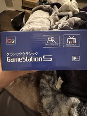 GS GS5 Home Console Black White Component RCA Built-In 620 Classic Games