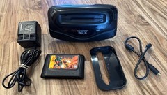 SEGA Genesis 32X Add On Console w/ Power Cable Link Cable & Doom TESTED